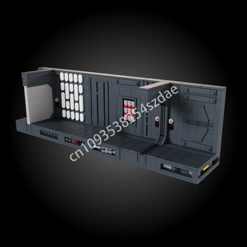 

1244pcs MOC Imperial Corridors Star Battle Building Blocks Christmas toy Gift STEM Educational Hands-on ability up Creative