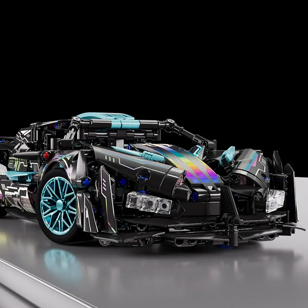 1247PCS Technic Race Car Toy Building Toy for Boys Girls Ages 11+Model Car Display Kit for Bedroom Decor-Gift for Birt