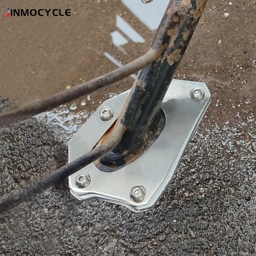 Para BMW G650GS G650 G 650 GS 650GS Sertao Adventure 2008 - 2016 soporte de motocicleta ampliador soporte lateral placa de extensión Pad