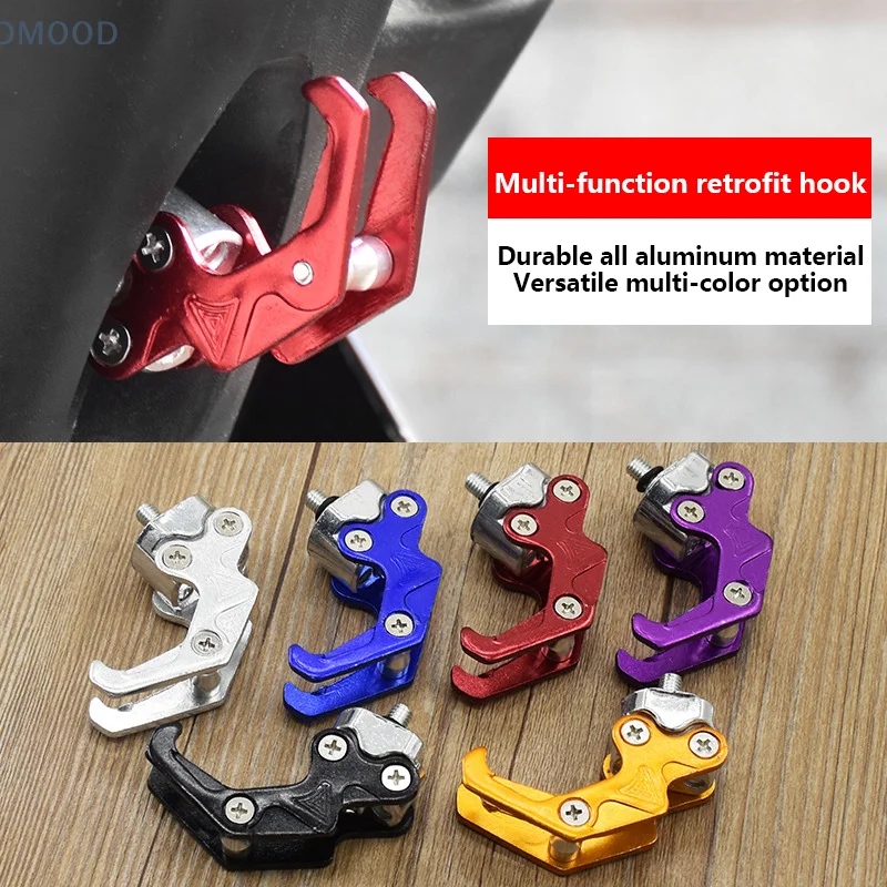 

Durable 6mm Screw Aluminum Motorbike Helmet Glove Scooter Luggage Carry Holder Eagle Claw Hanger Motorcycle Helmet Hook