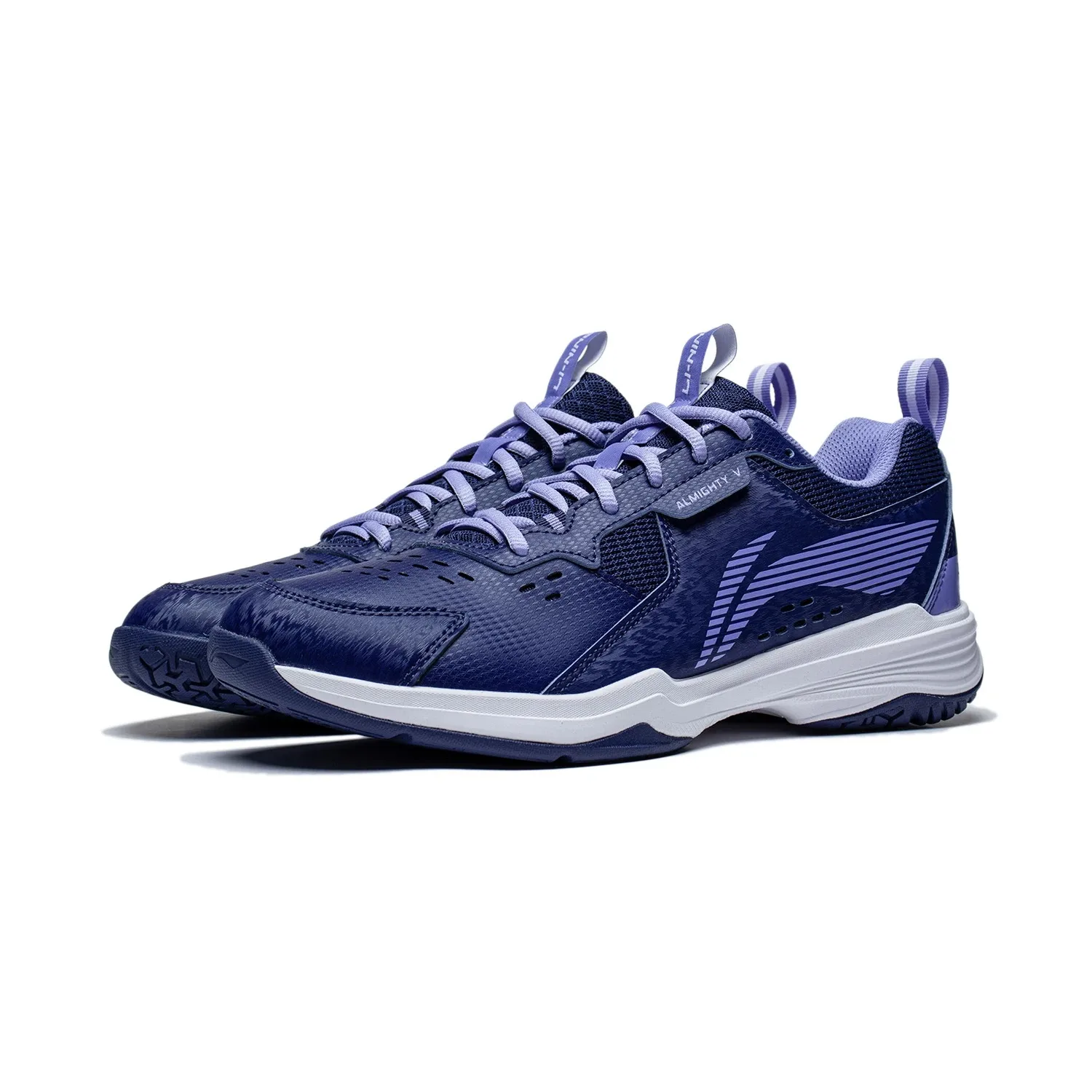 Li-Ning Men Badminton Training Shoes Cushion Bounce Breathable LiNing Comfortable Sport Shoes Wearable Sneakers AYTT001