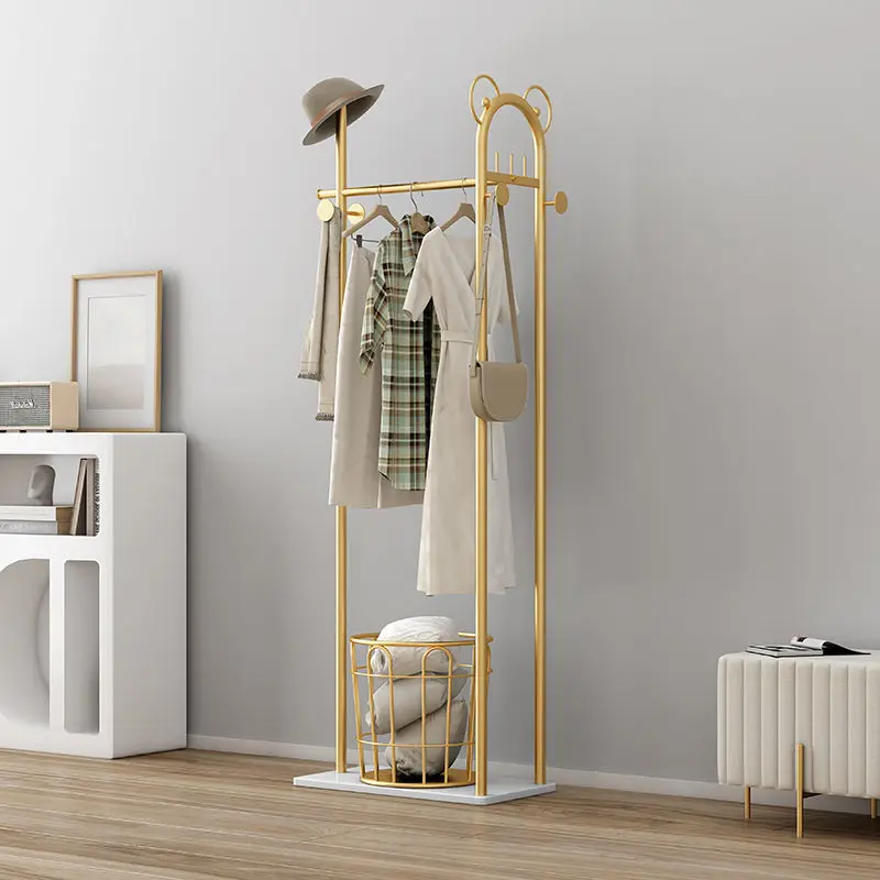 

Custom.[2458-Person] Living Room Light Luxury Hanger Home Pendant Clothes Floor Bedroom Children's Coat Rack Internet