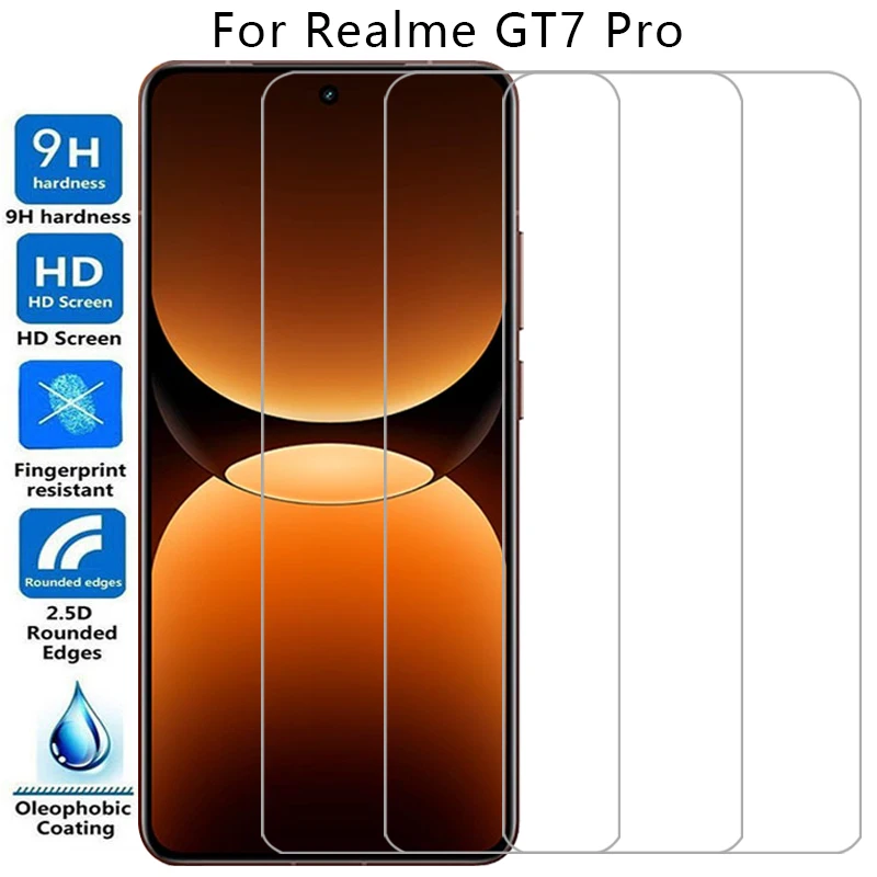 screen protector for realme gt7 pro protective tempered glass on realmegt7 gt 7 7pro gt7pro film glas realmi reali relme real me