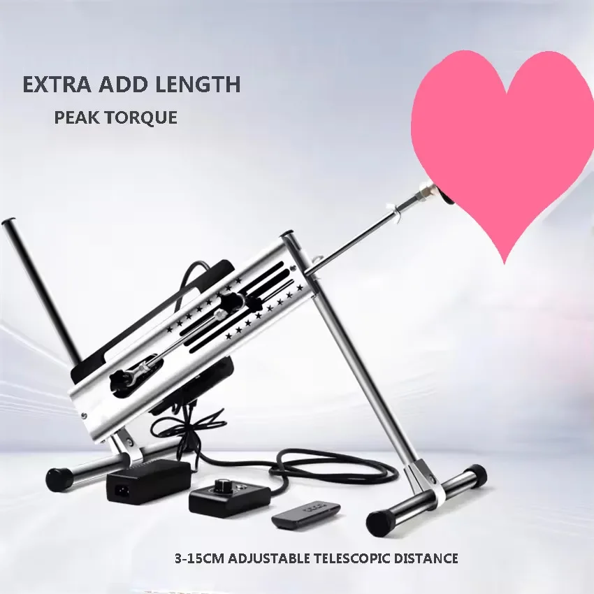 Powerful Large Home Machine Gun 120w Silent Motor 15cm Stroke Automatic Remote Control Multifunction Machine For Women Men