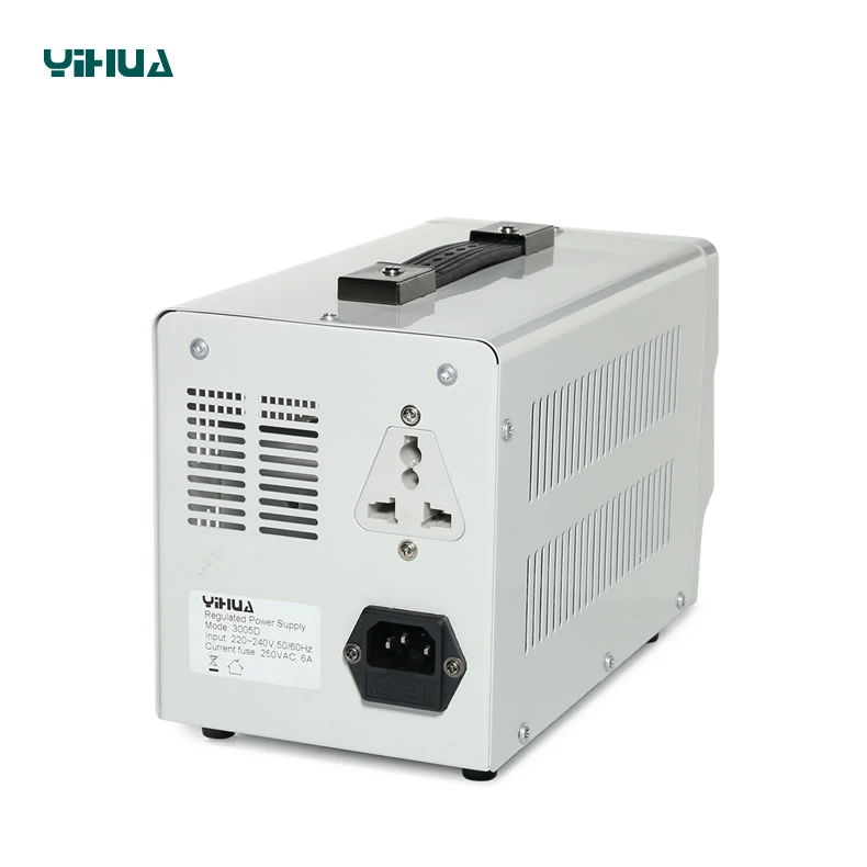 

Portable Digital Lab PSU YIHUA 3005D 150W 30V 5A with Lock Function LCD Display