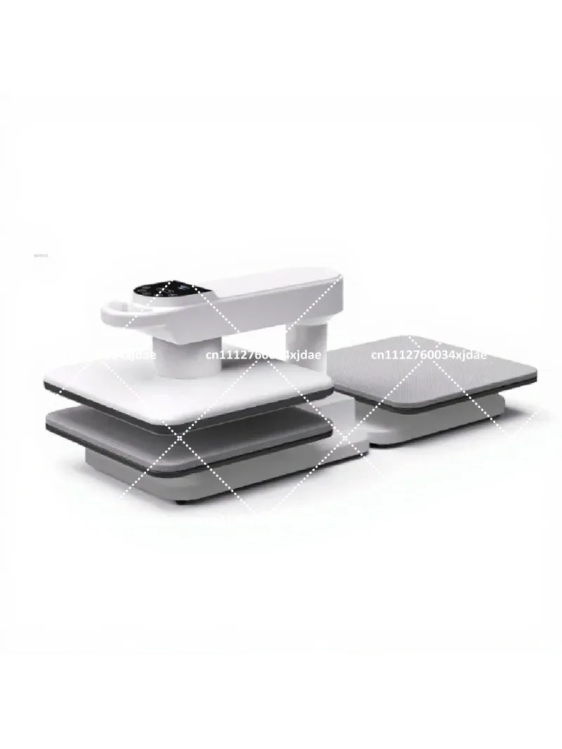 15x15 5-in-1 Heat Press Machine for T-Shirts, Dual Station Swing Away Sublimation Transfer Printer for Garment DIY