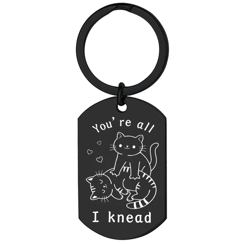 Couple Gifts Boyfriend Gifts Keychain Valentines Gifts Key Rings Girlfriend Wife Cat Lover Gift Best Friend Gift Love Gift