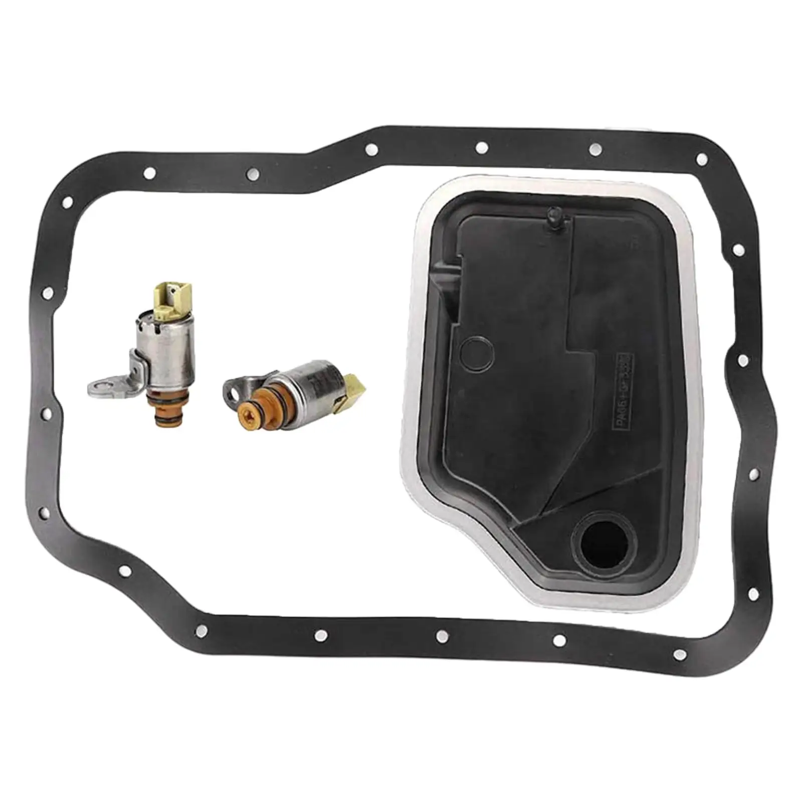 

Transmission Solenoid Filter Kit Interior Black Gasket Pan kit suitable for
