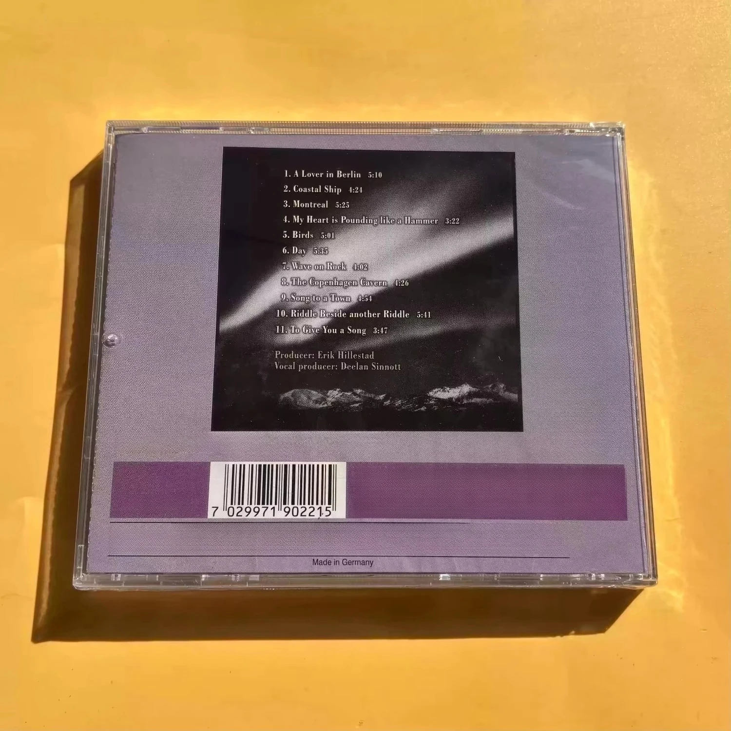 Nordic Folk Female Vocal Audiophile Compact Disc Black White Portrait Photo Cover High Fidelity Warm Vocal Texture HiFi CD