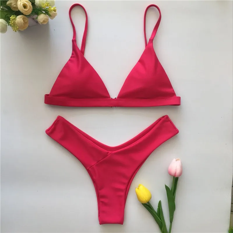 Bandage Sexy Brazilian Bikini Biquini Praia Swimwear Women Hot Swimsuit Traje De Bano Mujer Maillot Femme Monokini Badpak Dames image 2