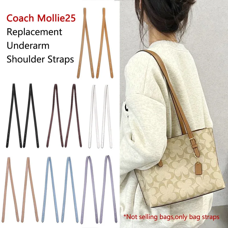 Bag Shoulder Strap For Coach Mollie Tote Bags Replacement Shoulder Strap For Mollie25 Underarm Strap Extension Bags Accessories