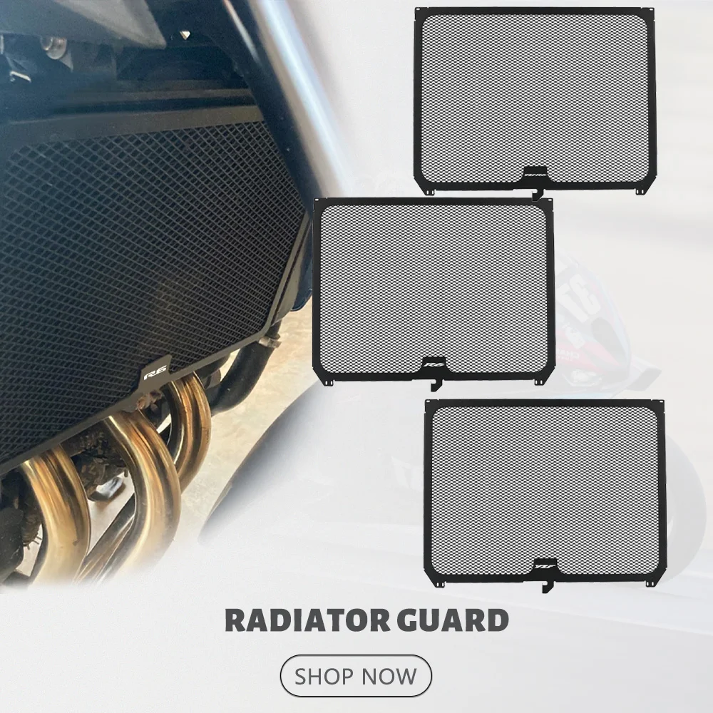 

2023 2024 YZFR6 Motorcycle Parts Radiator Grille Guard Cover Protection FOR YAMAHA YZF R6 YZF-R6 2017 2018 2019 2020 2021 2022