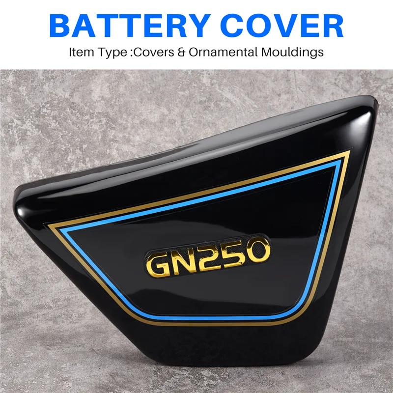 A45F-1 par de painéis de cobertura lateral direita e esquerda para peças de motocicleta suzuki gn 250 gn250 gn250 peças de motocicleta