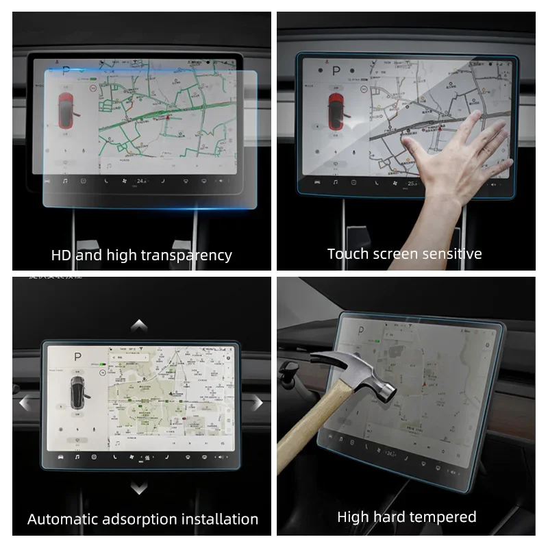 

Special Toughened Film for Interior Decoration of High-definition Blue-light Navigation Screen