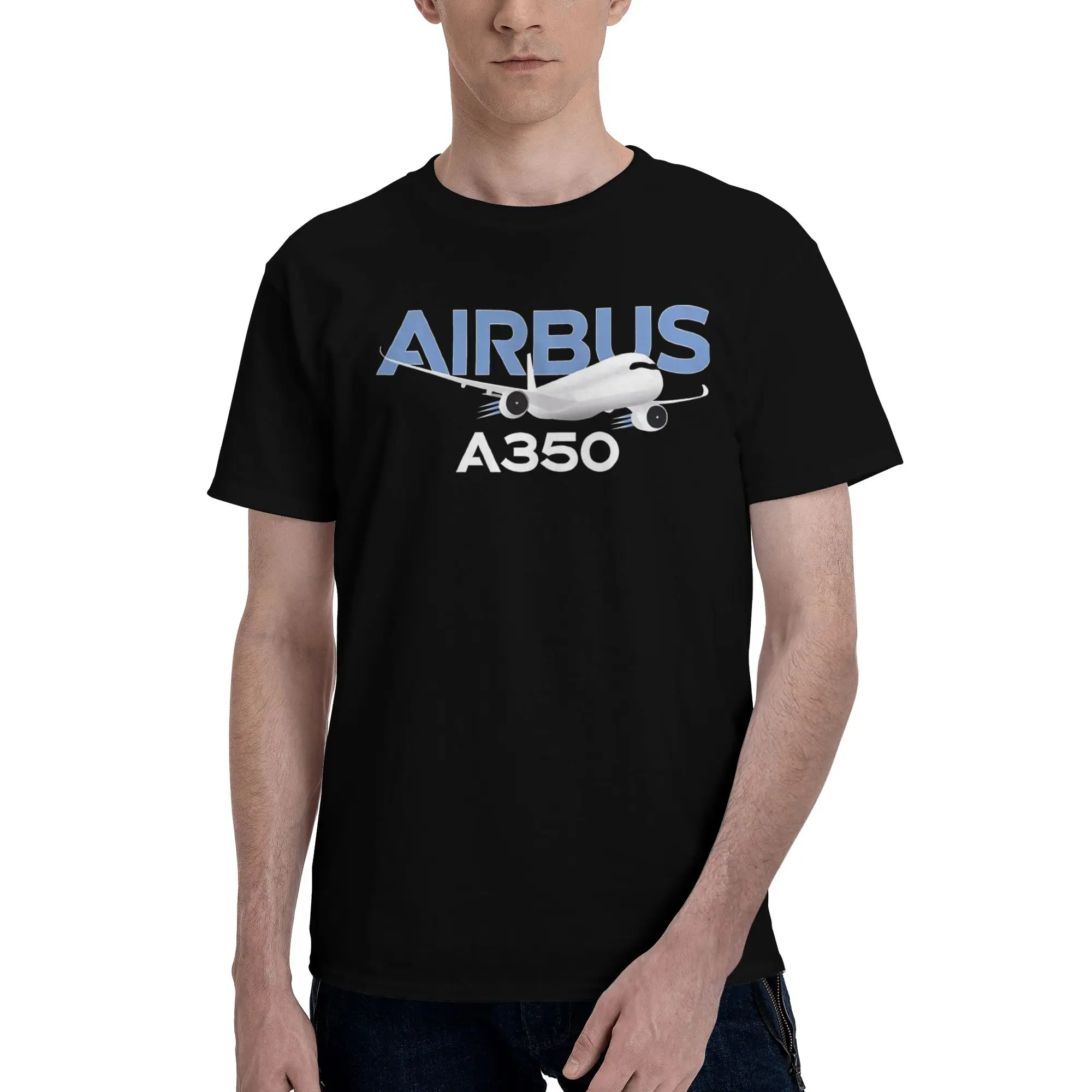 Airbus A350 airplane - gift pilot Versatile Reversible T-shirt Sporty Trendy Tees