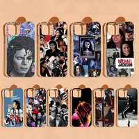 Michael Jackson Phone Case For iPhone 14 13 12 Mini 11 Pro XS Max X XR SE 6 7 8 Plus Soft Silicone Cover