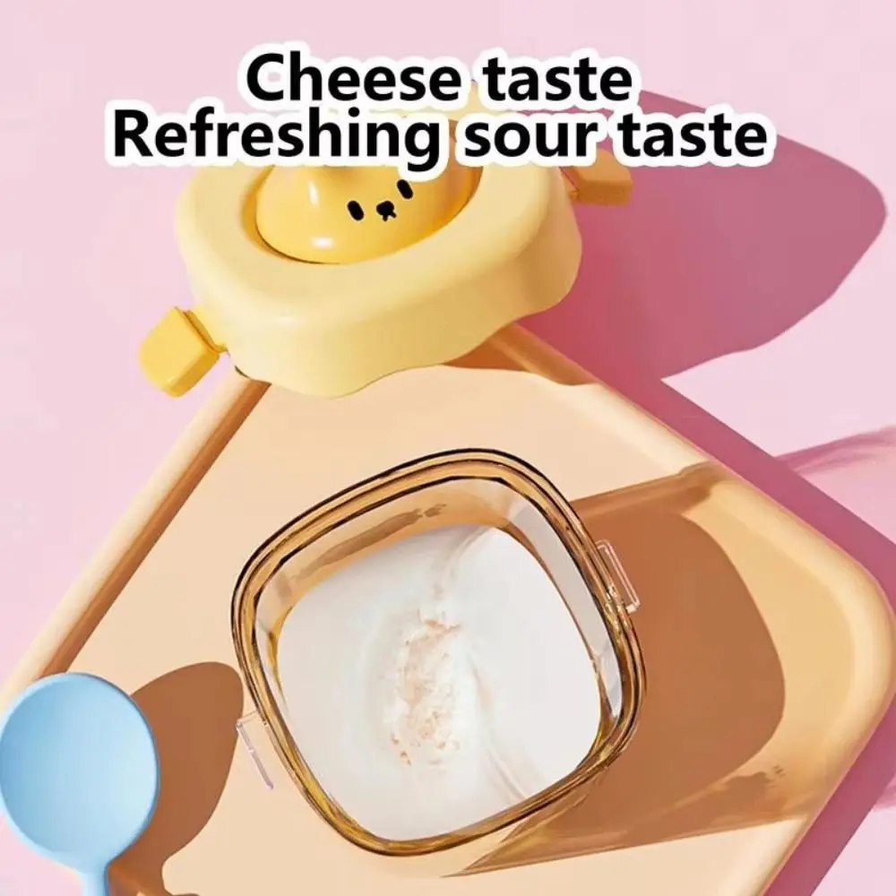 

Press Type Greek Yogurt Filter Cartoon Quickly Dry Yogurt Separation Strainer Water Draining Reusable Whey Separator Household