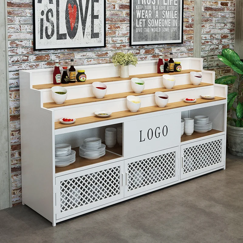 Kitchen Locker Hotel Restaurant Seasoning Sauce Counter Seasoning Storage Side Cabinet