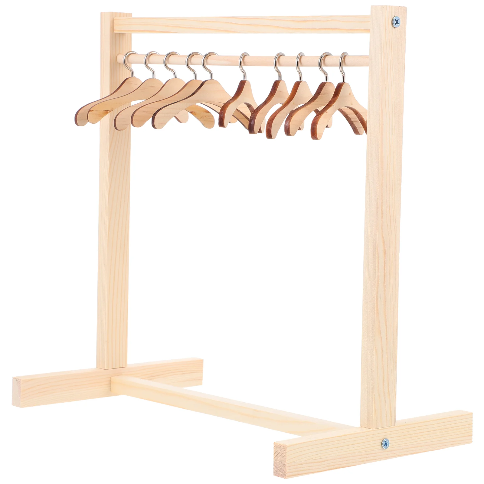 Wooden Hanger Clothes Rack Coat Hanging Clothing Garment for House 's Small Hangers