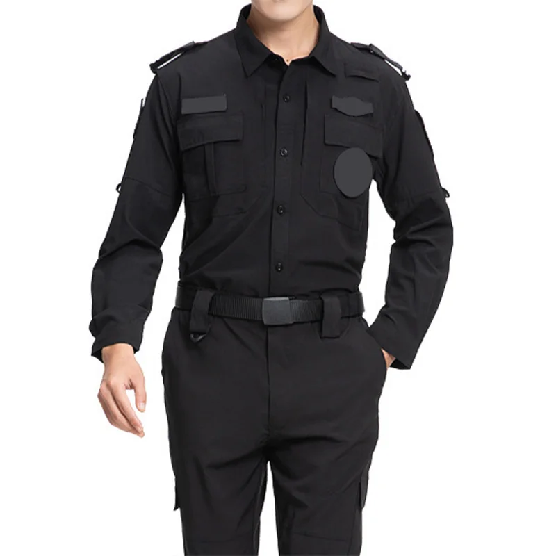 

Long Sleeve Quick Drying High Elastic Summer Guard Safety Suit Men's Color