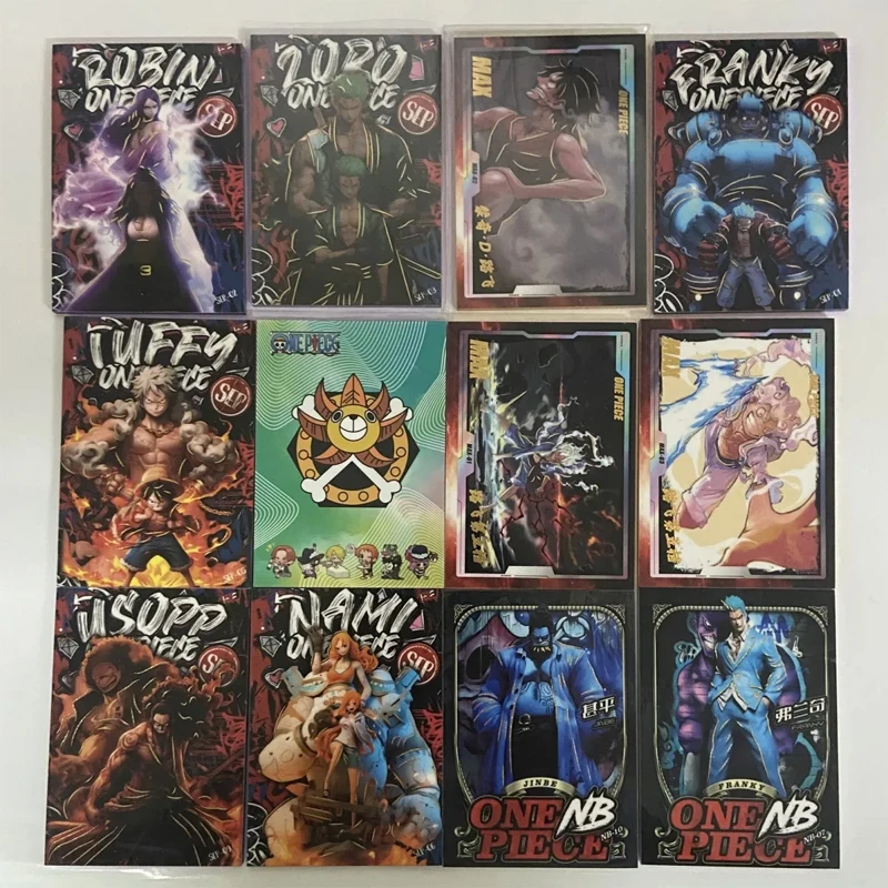 

Anime One Piece EXP SEP MAX Cards Luffy Zoro Sanji Franky Nami Robin Collection Cards Christmas Birthday Gifts Children's Toys