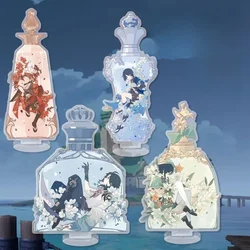 yuan shen Portachiavi Anime in piedi Kaedehara Kazuha Venti Portachiavi Donna Figura creativa Modello Piastra Portachiavi Regali in acrilico