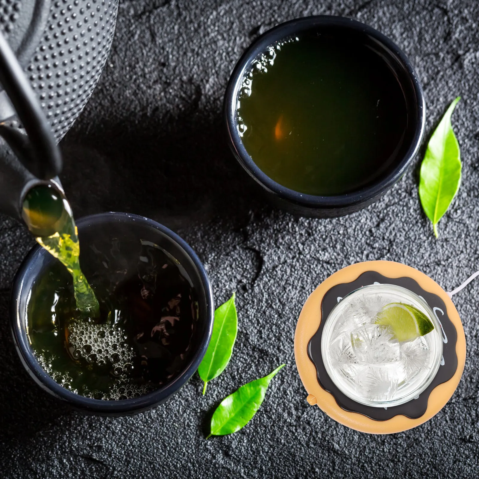 

1 шт. USB-подогреватель для кружек, электрическая подставка-подогреватель для кофе, молока, воды