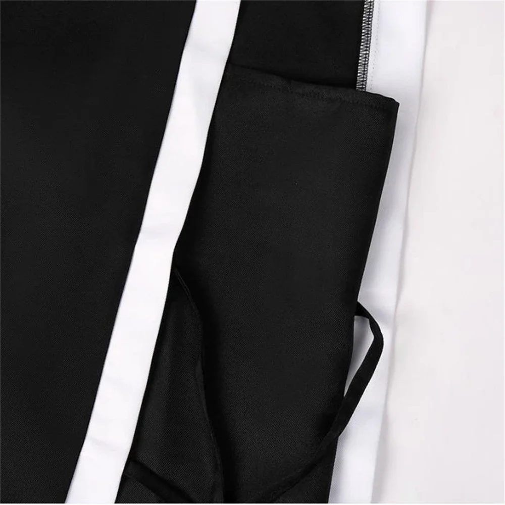 القرون الوسطى تونك فايكنغ نورمان ووريورز زي الرجال تابارد الزي قميص طويل بلايز سترة دون أكمام معطف هالوين للكبار