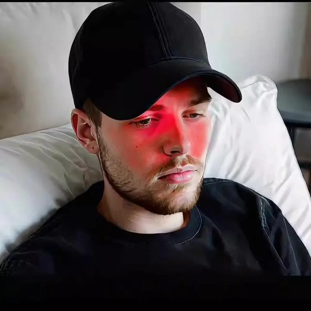 

Comfortable Hair Growth Red Light Infrared LED Anti-Hair Loss Cap