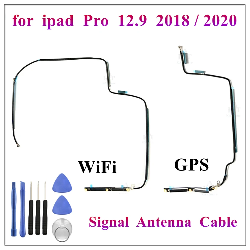 

1Pcs WiFi WLAN GPS Wireless Signal Antenna Connection Flex Cable for IPad Pro 12.9 Inch 3rd 4th Gen 2018 2020 Replacement Parts