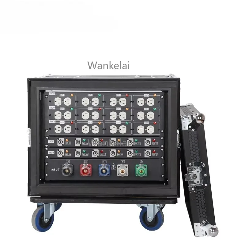 

110V 12 Ways Powercon Output Power Box Distro Distributor Distribution