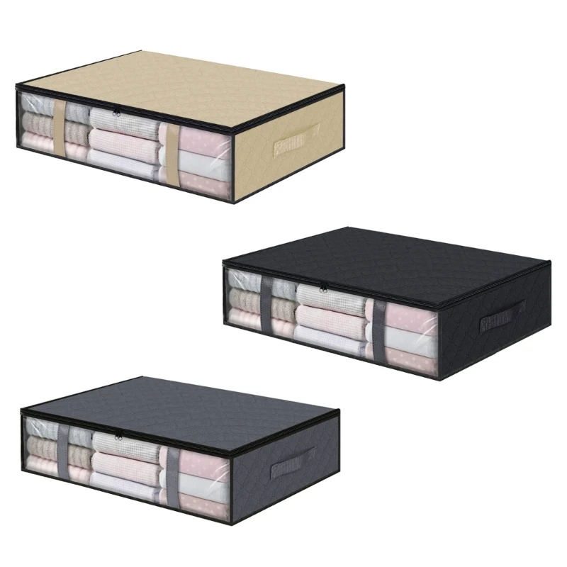 Closet Clothes Storage Bins Bed Storage Containers for Bedroom Dropship