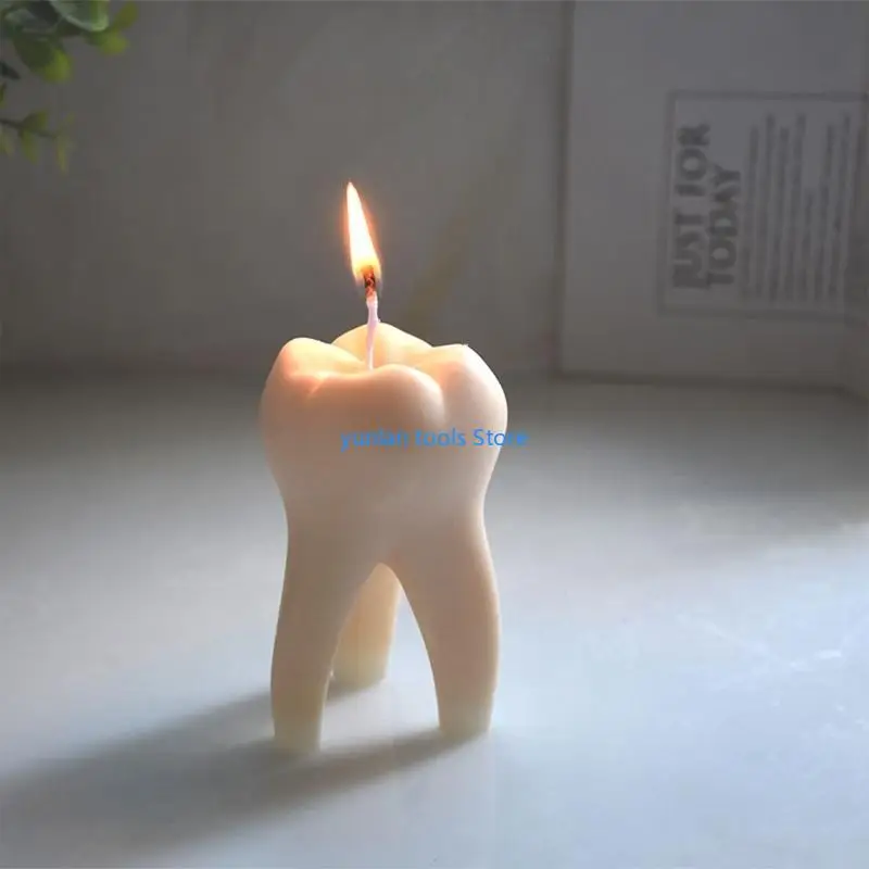 

50LB Stereoscopic Teeth Silicone Mold Making Tool DIY Mould Ornaments