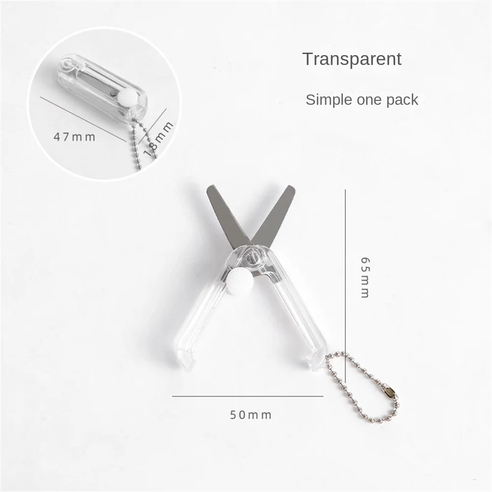 Morandi Slicer Universal Water Proof Stainless Steel Home Scissors Fold Multifunction Safety Anti-rust Tool Adjustable Mini Tool