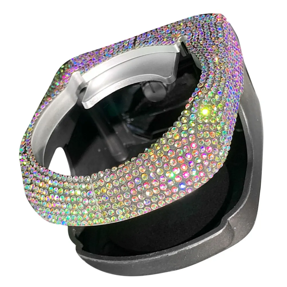 

Car Water Cup Holder Automotive Vent Mount Rhinestones Coffee Drinks