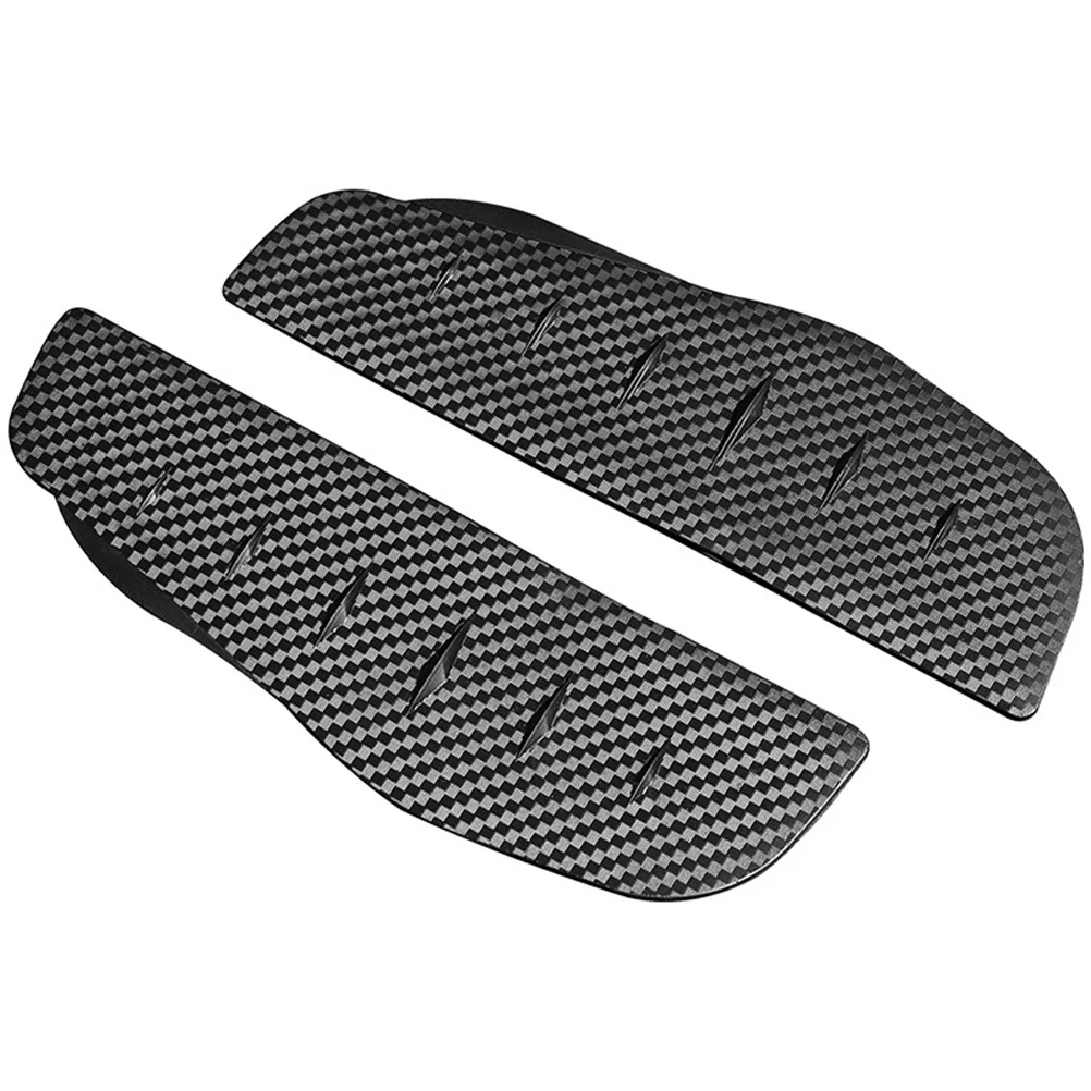 

Car Rearview Mirror Eyebrows Visor Cover PVC Side Mirror Rain Guards for Clear View Safe Driving Weather Protection