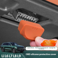 Fit For Li L6 L7 L8 L9 LIXIANG OBD Port Protection Cover Computer Diagnostic Dustproof Cover Car Modification