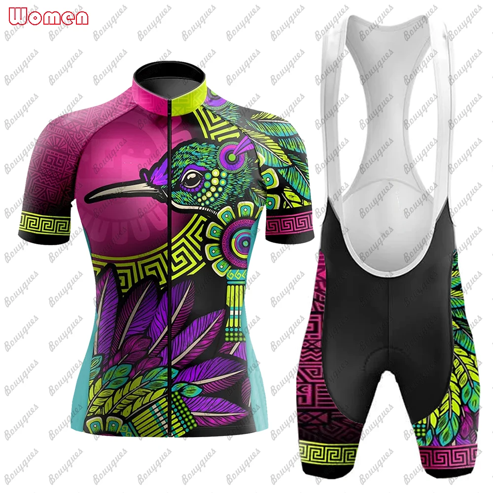 2023 NEW Mexico Style Women Cycling Jerseys set MTB abbigliamento da ciclismo traspirante PRO Mountian abbigliamento da bicicletta abbigliamento da