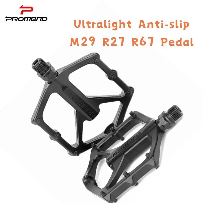 PROMEND-Pedal de bicicleta de alta velocidad M29, R27, R67, ultraligero, antideslizante, BMX Racing, MTB DU sellado, piezas de bicicleta de 3 rodamientos