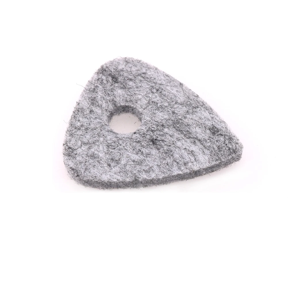 

10Pcs Wool Felt Guitar Picks Ukulele Bass Plectrum Accessories Grey Cream Each 5 Guitar Pick Ukulele Pick