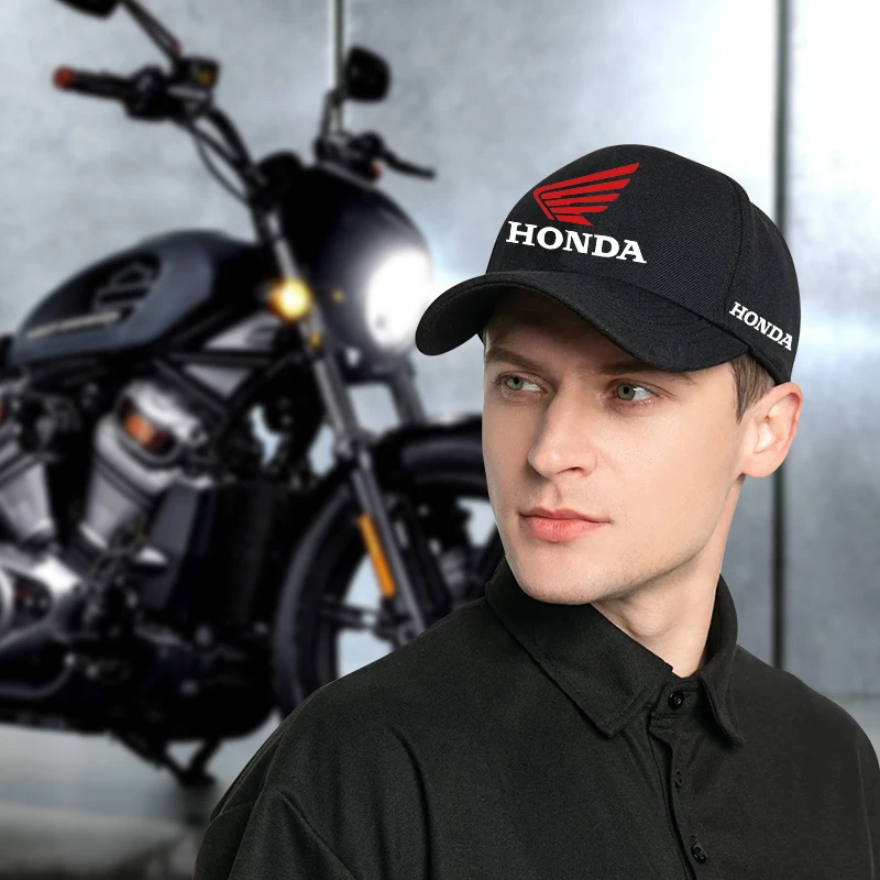دراجة نارية قبعات البيسبول للجنسين الشاطئ واقية من الشمس القبعات Snapback قبعة لهوندا CRF CB CR XR CRM CBR 125R