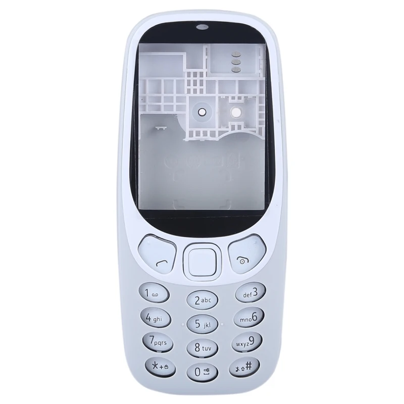 Full Assembly Housing Cover with Keyboard for Nokia 3310