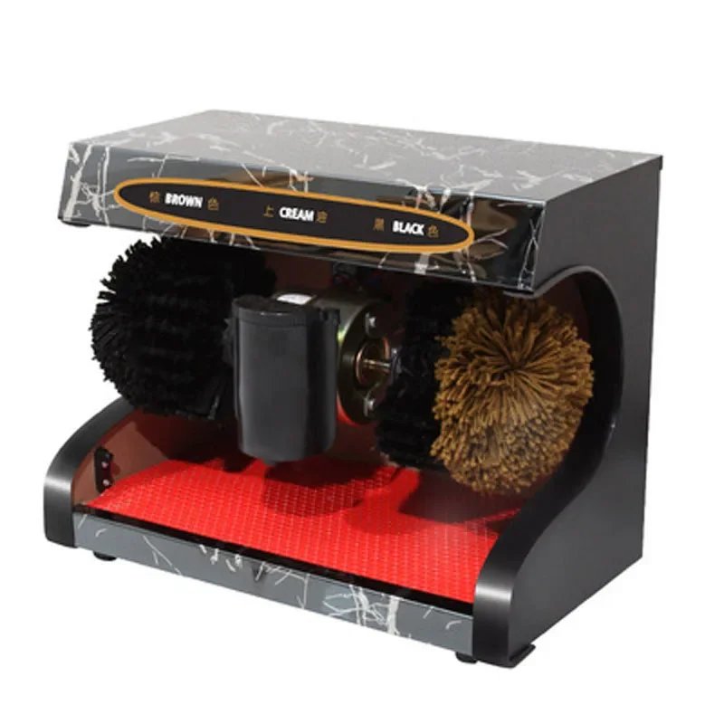 Shoe Polisher for Home Hotel Shoe Polisher Fully Automatic Horizontal Induction Shoe Polishing Machine