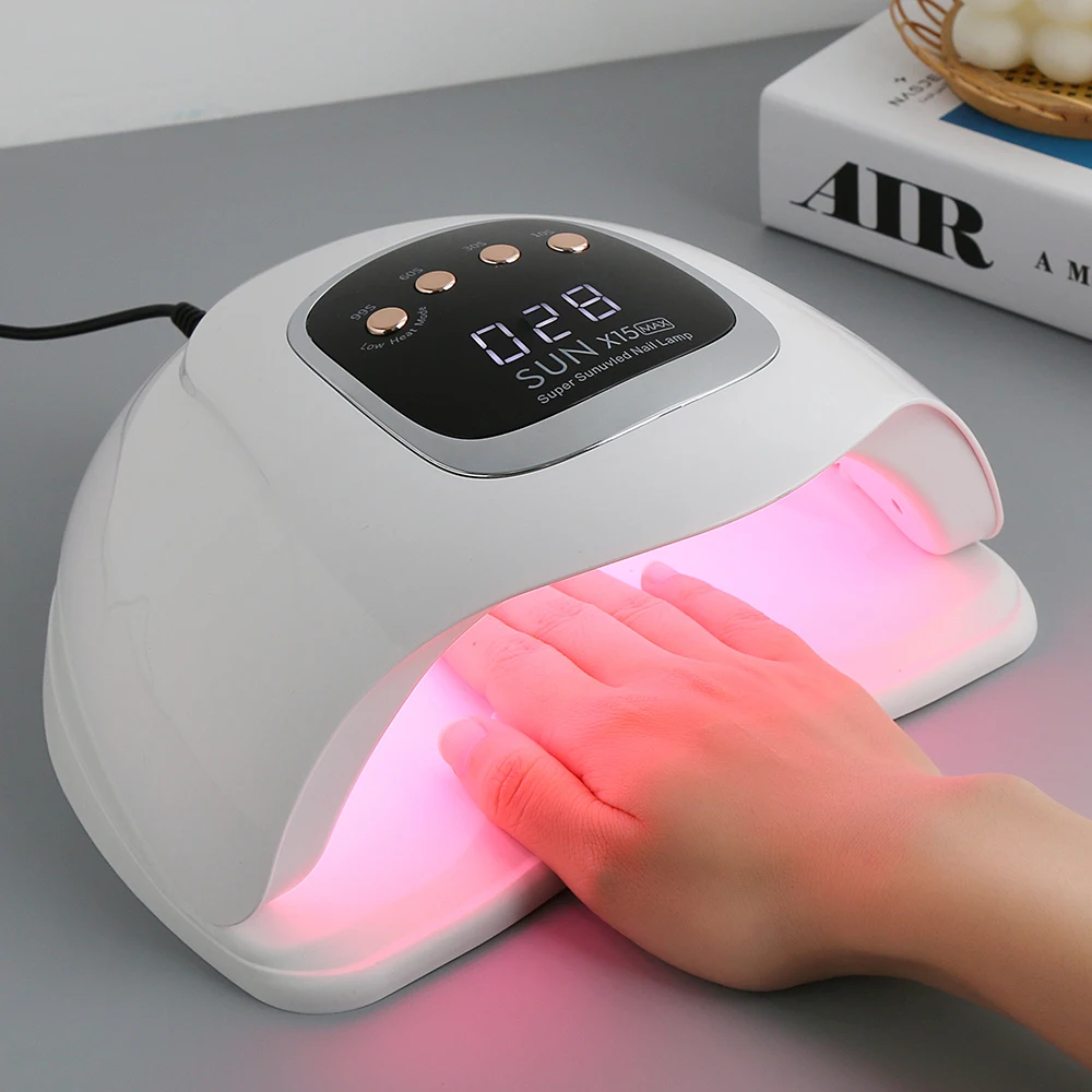 66 Đèn LED Móng Tay Khô Đèn UV LED Máy Sấy Móng Tay Máy Làm Móng Tay Cho Chữa Gel Nail Đèn Cảm Biến Tự Động