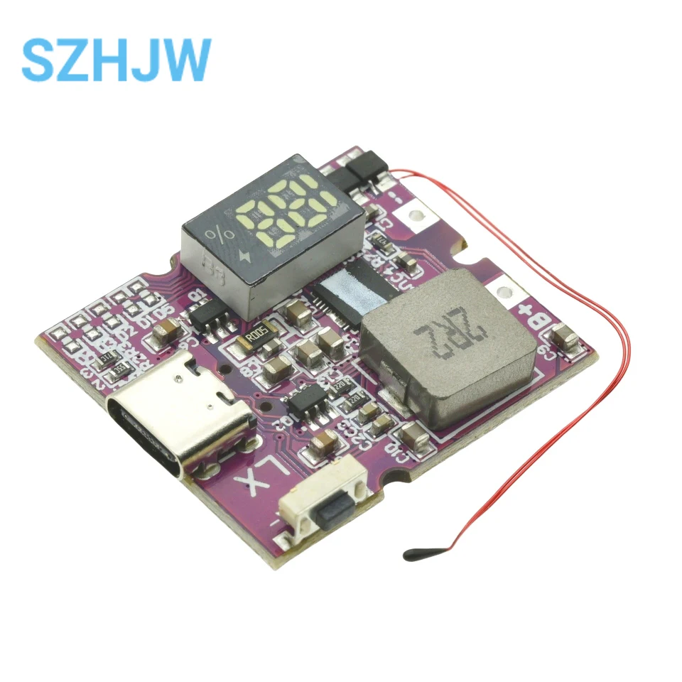 22.5W Power Bank Bidirectional Fast Charging Mobile Power Bank Module for Lithium Battery Charger Board Supports QC4+