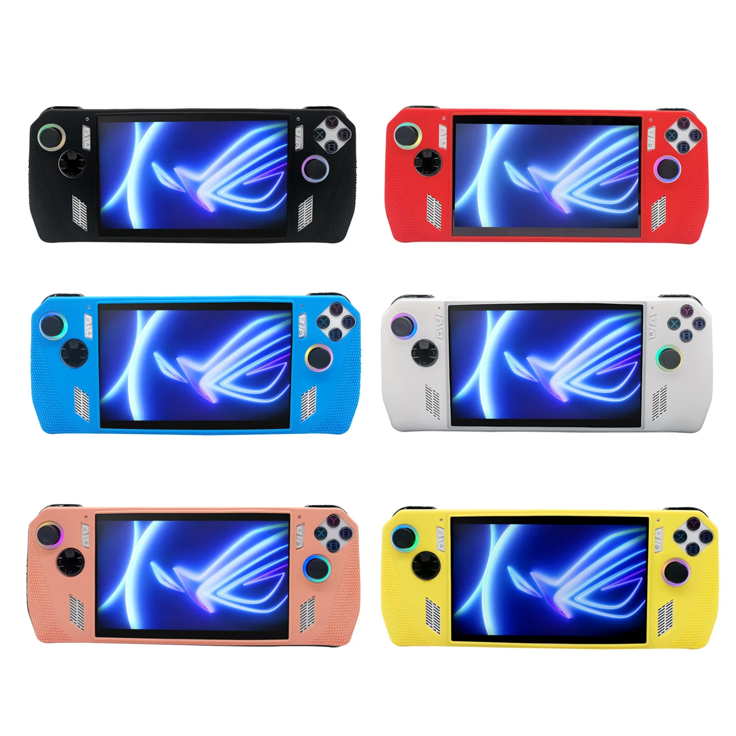 Dla sprzymierzeńca ROG pokrywa silikonowa futerał ochronny pokrowiec zabezpieczenie przed zarysowaniem dla akcesoria do gier sojusznika ROG