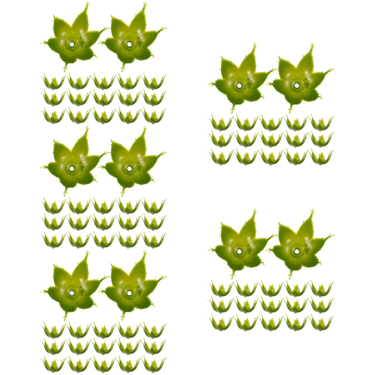 5 قطعة جذع الزهور الاصطناعية قاعدة الكالكسات صنع لوازم الزهور ينبع أوعية يدوية #1