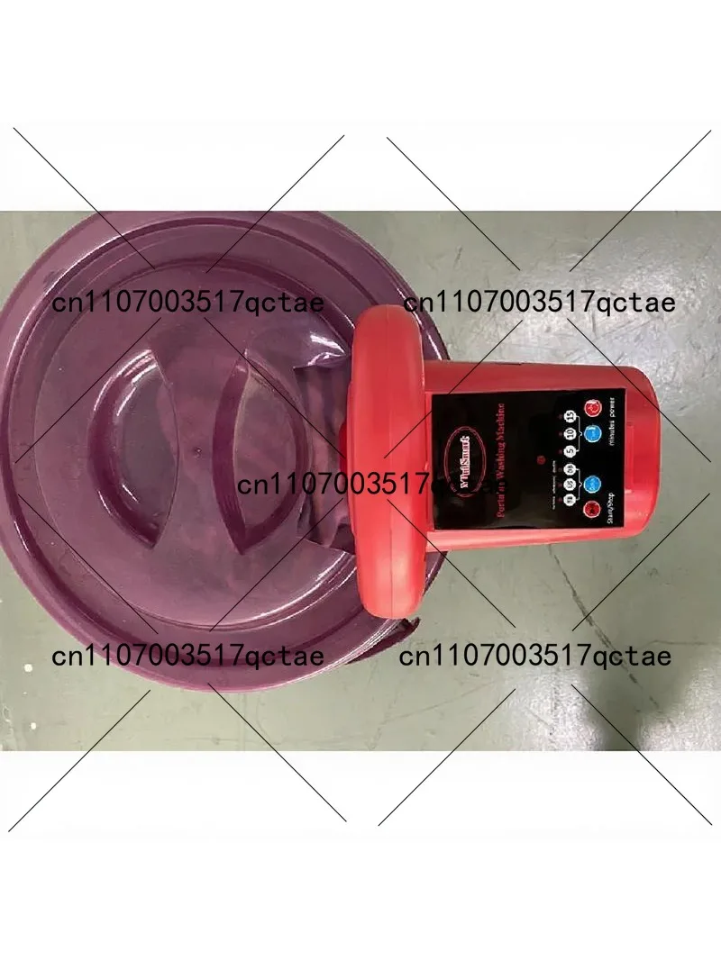 

Mini Portable Electric Washing Machine for Student Dormitory Rent Room Household Dual Voltage 110V/220V Compact Clothes Cleaning