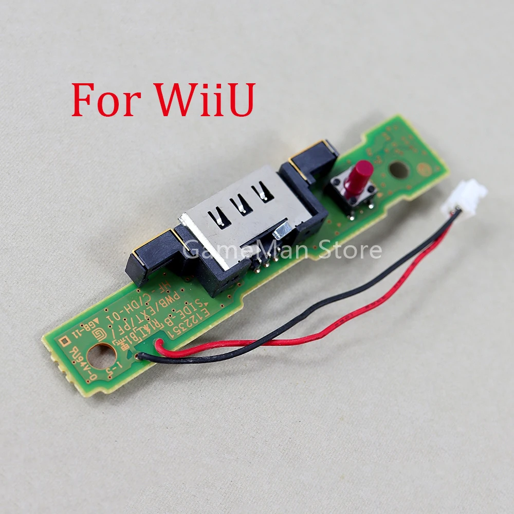1pc Original Power Socket Charging Connector DC Jack Charger Port with PCB Board for WII U WiiU Console