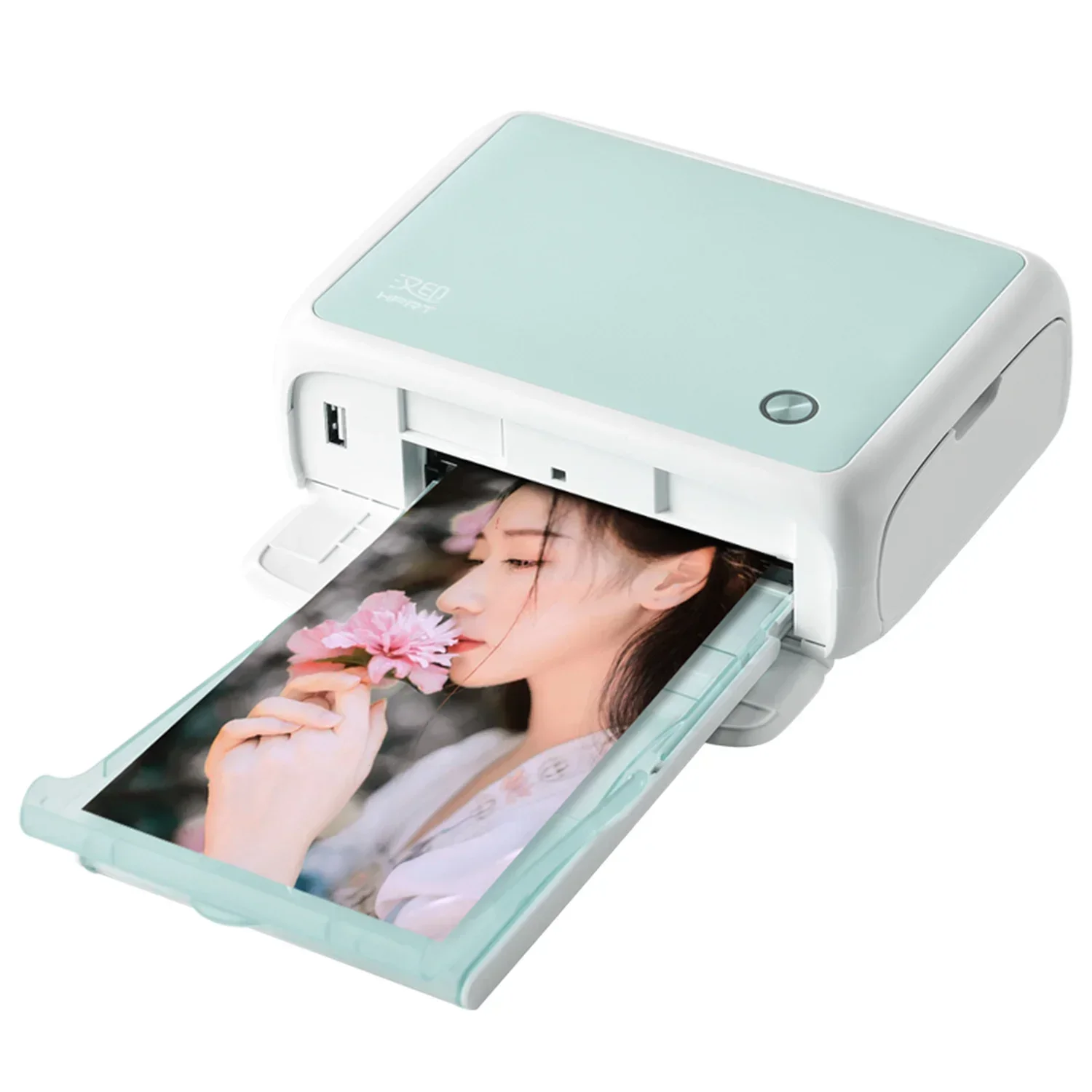 Color Photography Printer Portable 300dpi AR Printing WiFi Automatic Lamination  Mobile Photo Printer